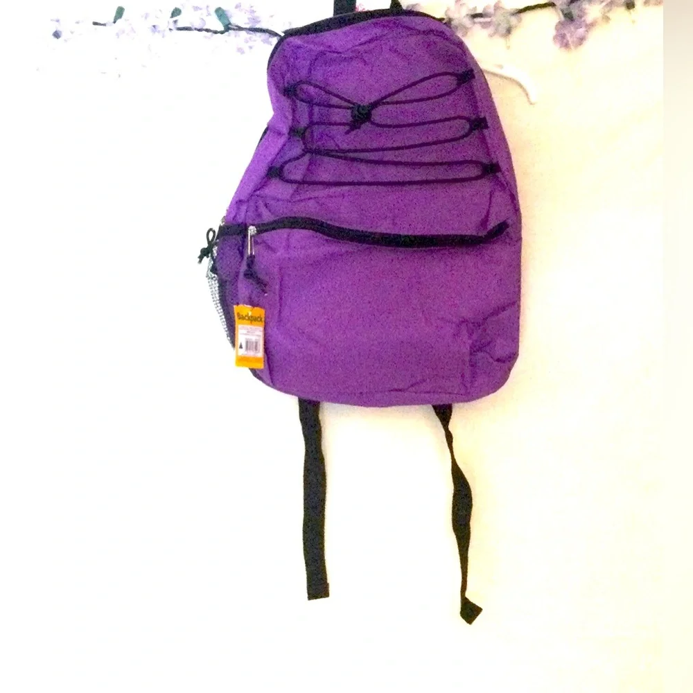 Girls bungee backpack. New